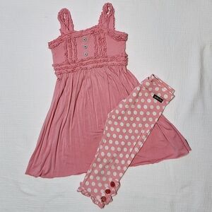 Matilda Jane Pink Kids Matching Set